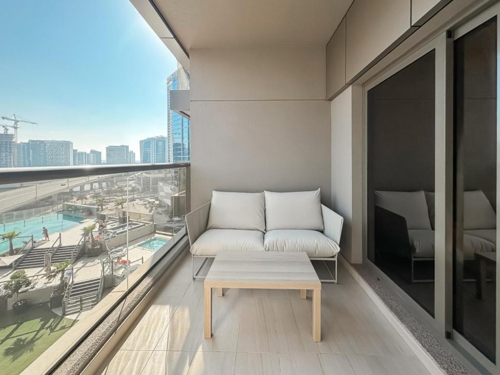 Balkón nebo terasa v ubytování Luton Vacation Homes - Elite Residence Downtown, Dubai