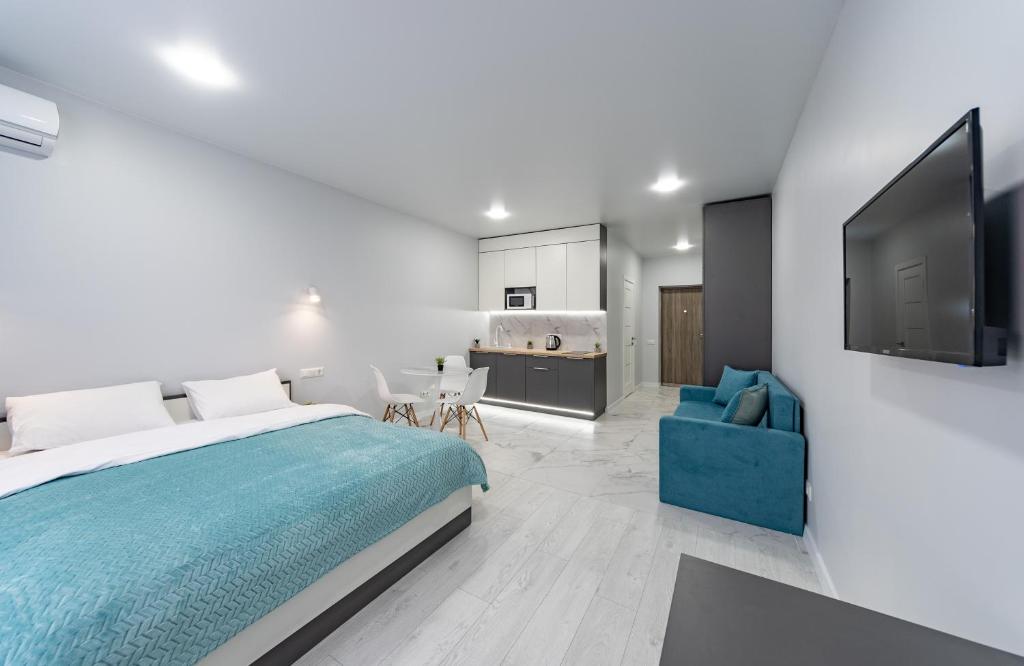FlatRent Olympic Park, генератор в будинку, метро поруч! - Standaardappartement