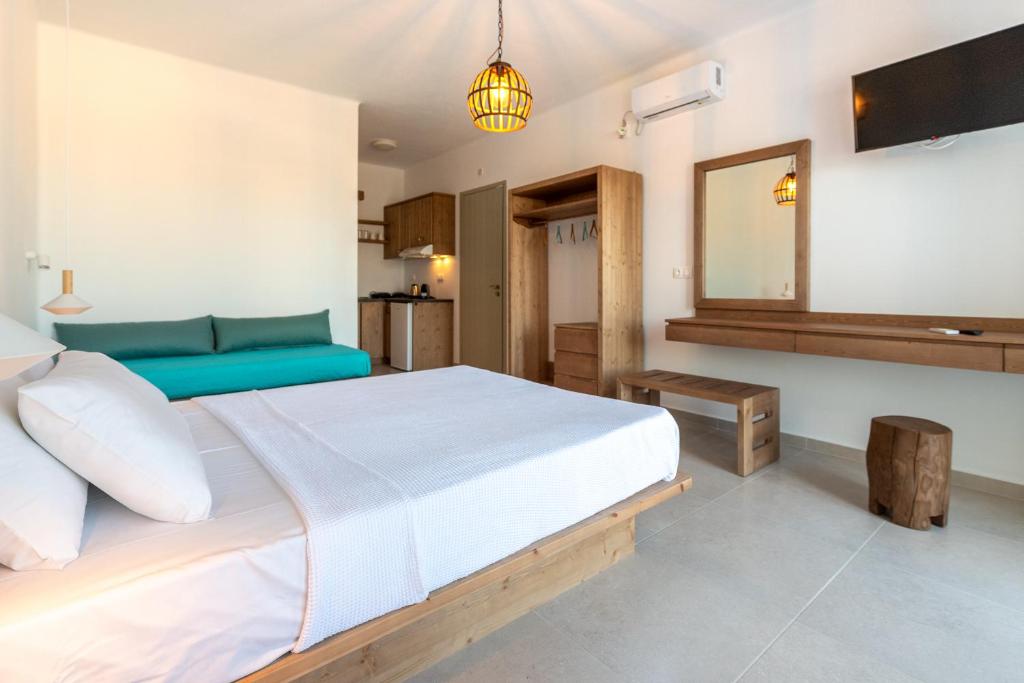 Postel nebo postele na pokoji v ubytování Alisea Resort