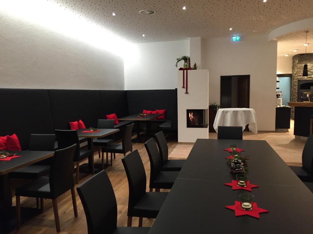 Posezení v ubytování Hotel Café Schatz