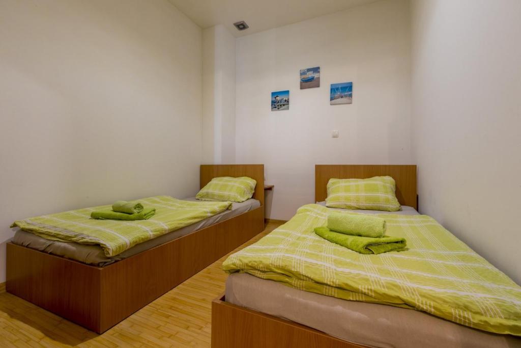 Postel nebo postele na pokoji v ubytování Apartman Vlatka - Novi Vinodolski