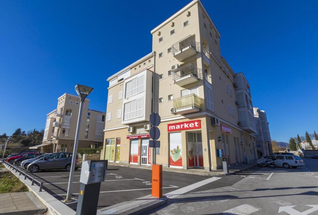 Budova, kde se apartmán nachází