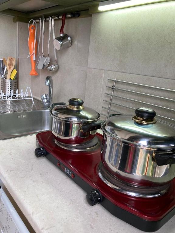 Cuina o zona de cuina de Aldi`s Guest House