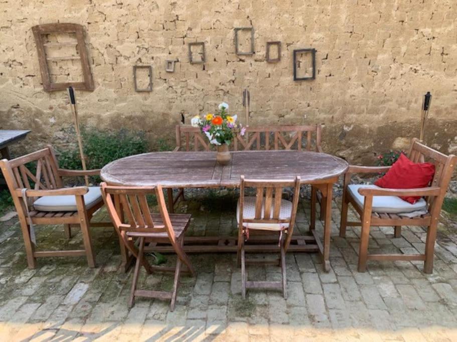 Patio nebo venkovní prostory v ubytování Feked Farmstay