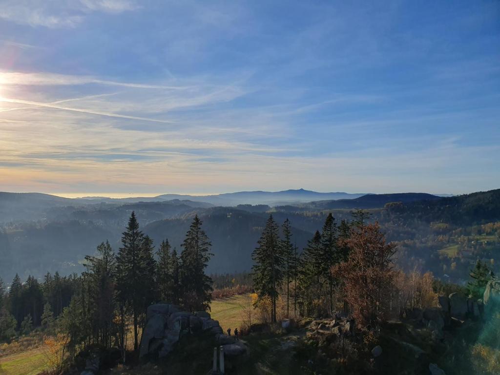 Příroda nedaleko apartmánu