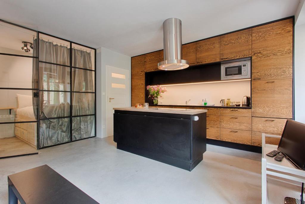 Kuchyňa alebo kuchynka v ubytovaní Tyzenhauz Apartments Comfort