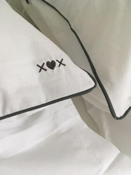 Letto o letti in una camera di LA CABINE VUE MER