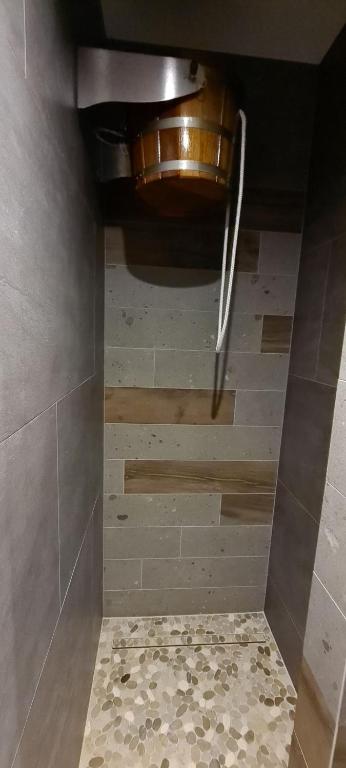 Koupelna v ubytování Hotel Ovruč - rodinný apartmán 111