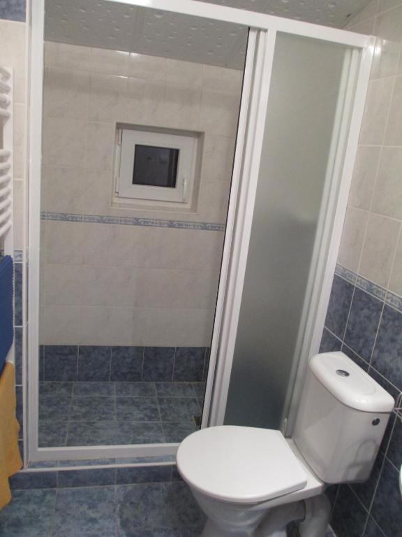 Łazienka w obiekcie Apartmány Okoun