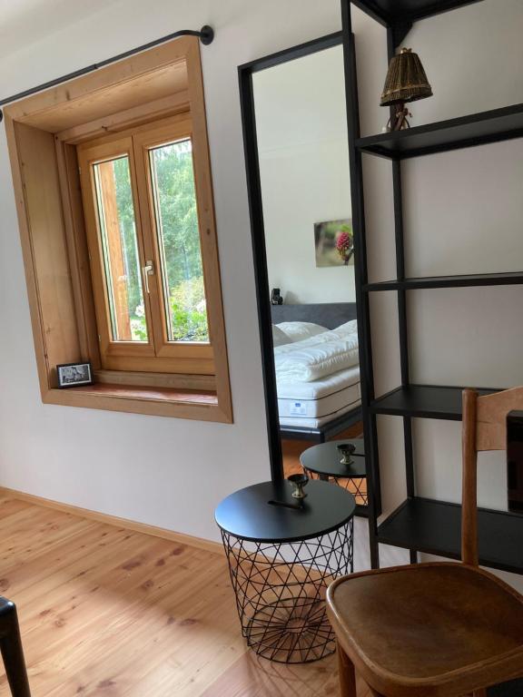 Postel nebo postele na pokoji v ubytování paclera79