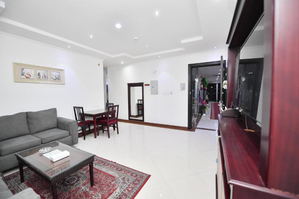 Posezení v ubytování Aseel Alsharq Hotel