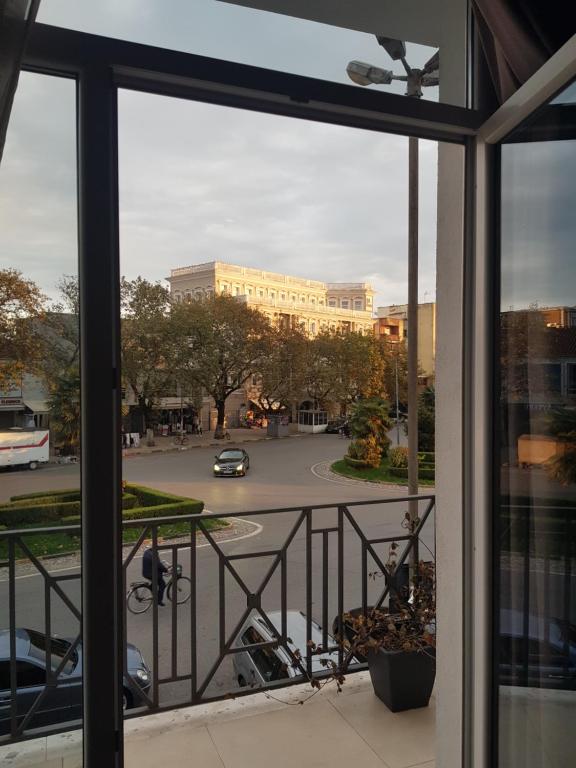 Budova, kde se aparthotel nachází