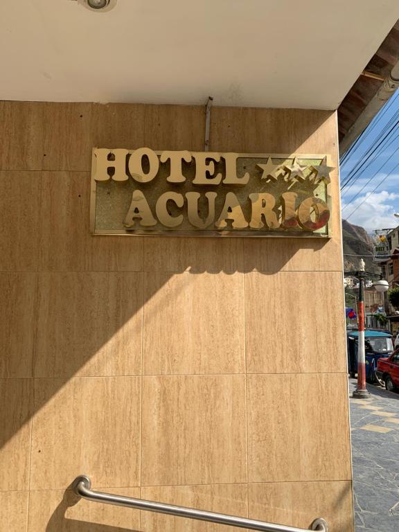 Certifikát, hodnocení, plakát nebo jiný dokument vystavený v ubytování Hotel Acuario