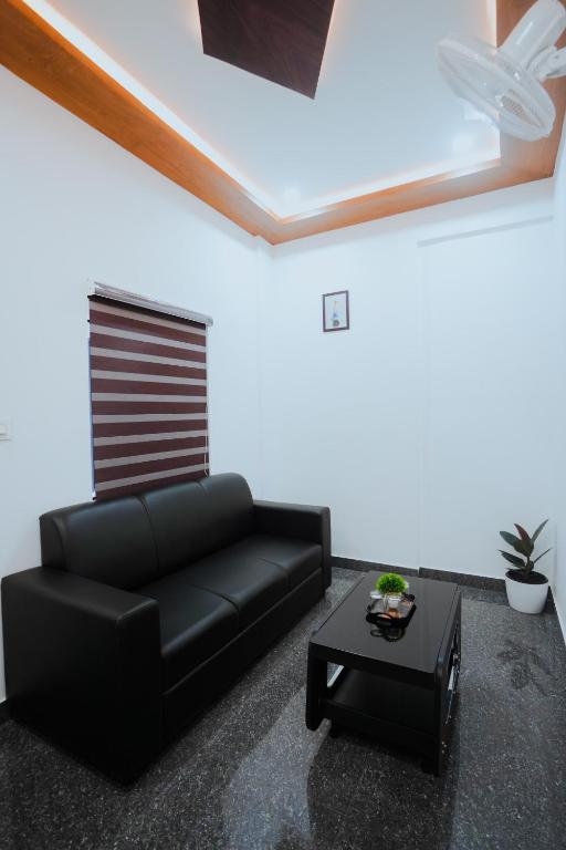Posezení v ubytování BEVERLY SUITES