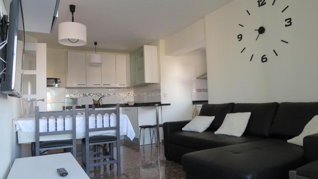 Kuchyň nebo kuchyňský kout v ubytování Apartment Alcalde Manuel Catalán Chana