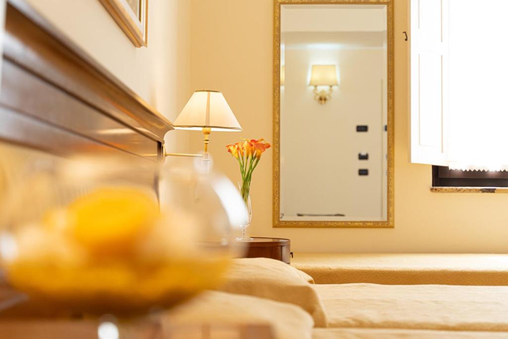 Posezení v ubytování Hotel Ristorante Vecchia Vibo