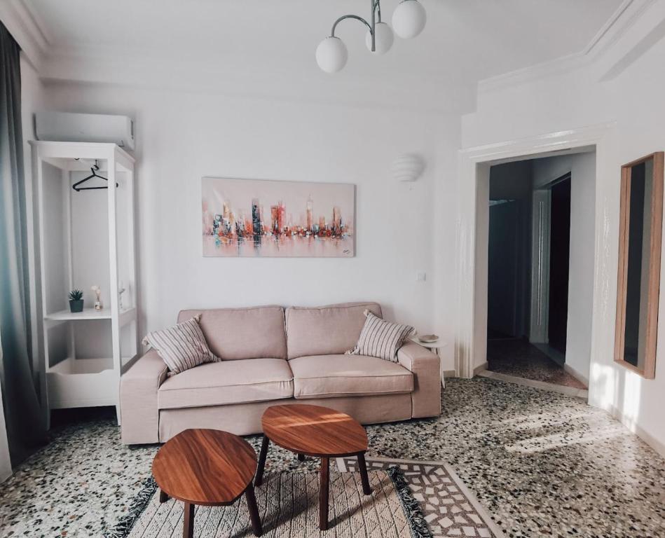 Posezení v ubytování RODIES apartment