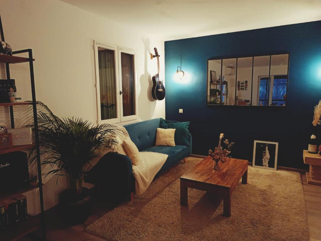 Posedenie v ubytovaní Superbe maison au calme Avignon