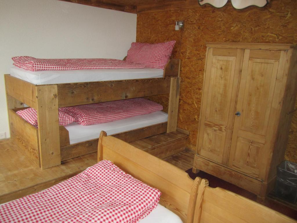 Voodi või voodid majutusasutuse Gässlihof toas
