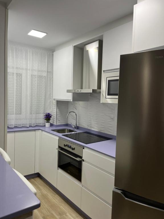 Kuchnia lub aneks kuchenny w obiekcie Apartamento 128 Espinel 2