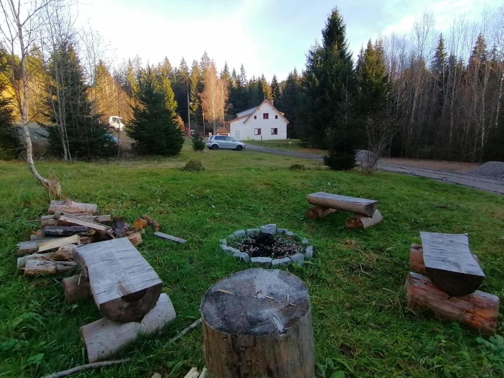 Zahrada ubytování Apartmány Na samotě