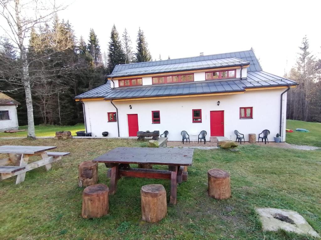 Budova, kde se apartmán nachází