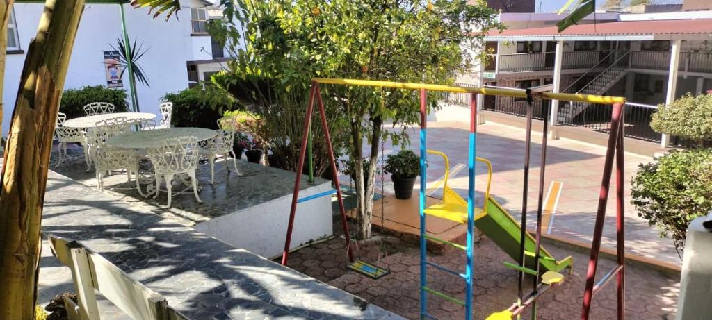 Zahrada ubytování Hotel Avenida Ixmiquilpan