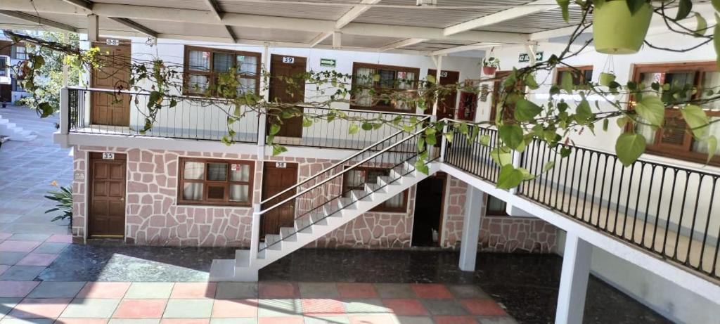 Balkón nebo terasa v ubytování Hotel Avenida Ixmiquilpan