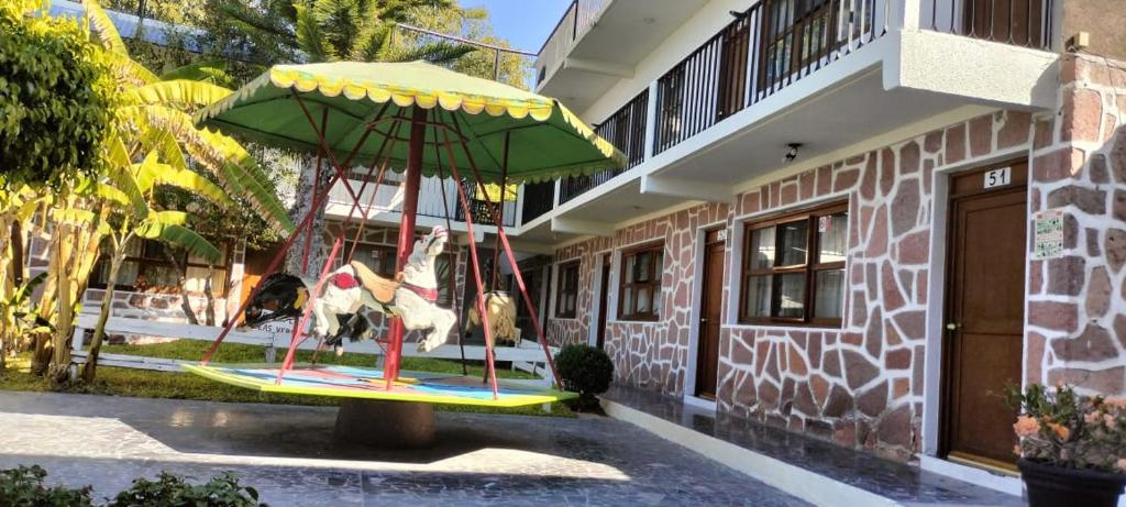 Zahrada ubytování Hotel Avenida Ixmiquilpan