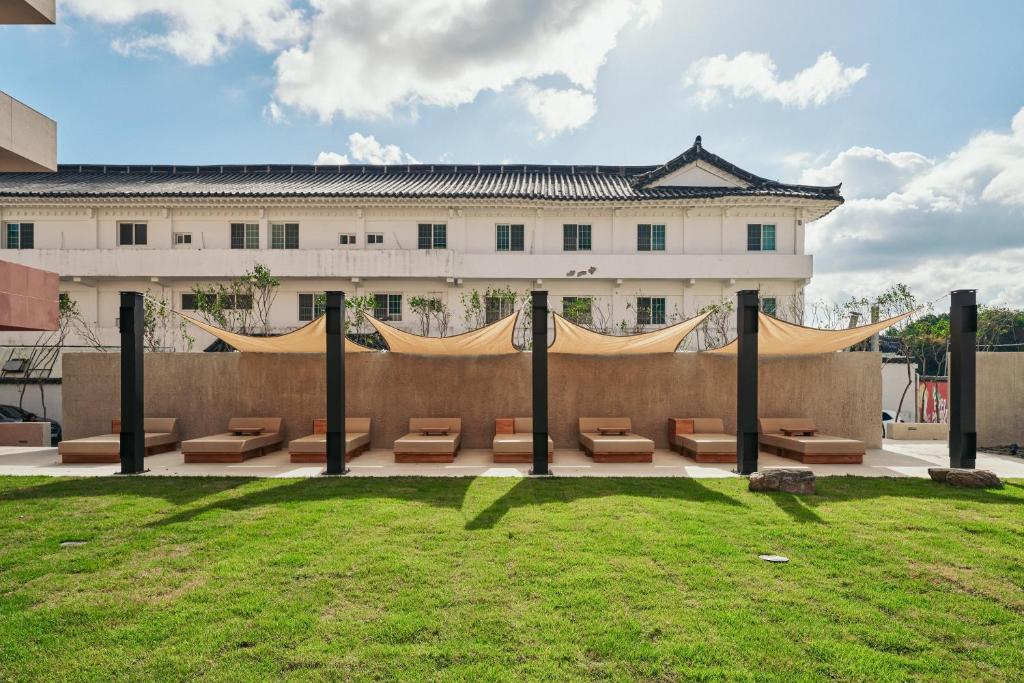 Zahrada ubytování IJE Gyeongju