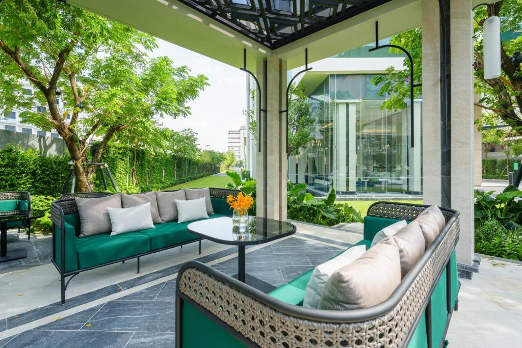 Zahrada ubytování Somerset Pattaya