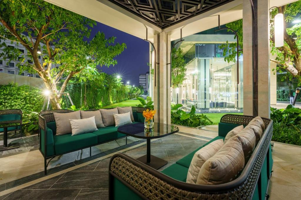 Posezení v ubytování Somerset Pattaya