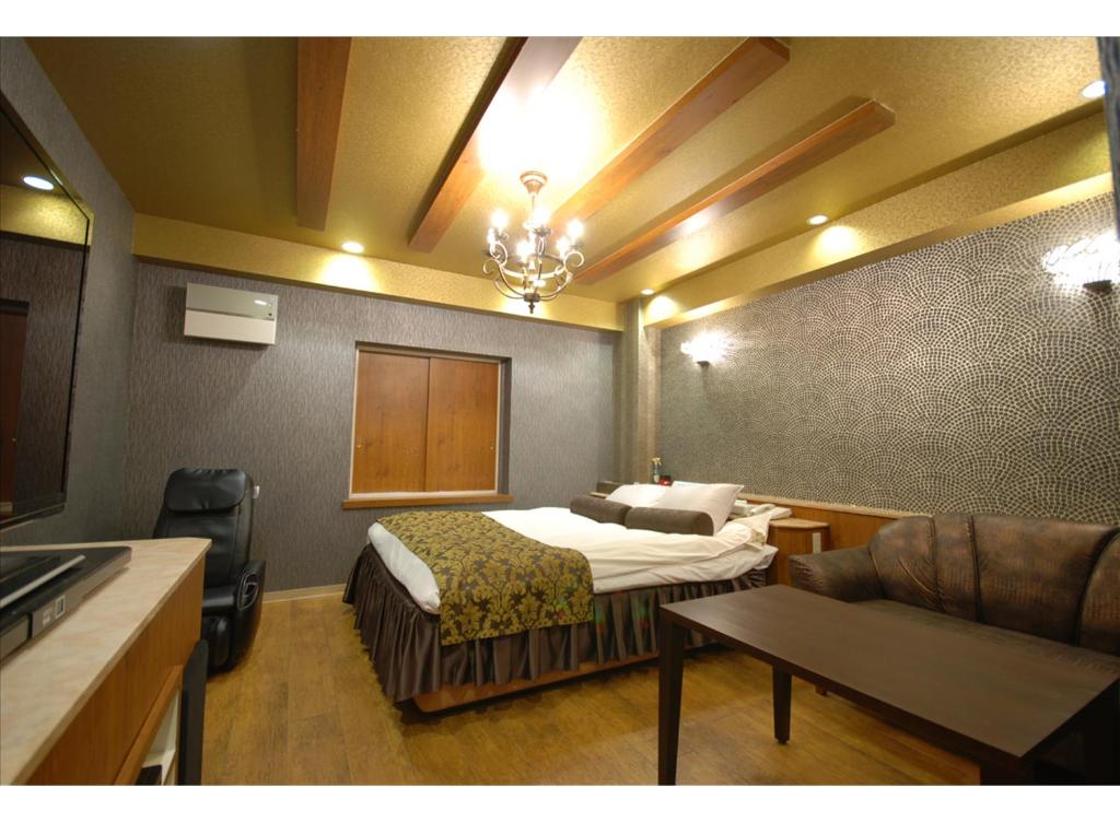 Posezení v ubytování HOTEL K's MINE