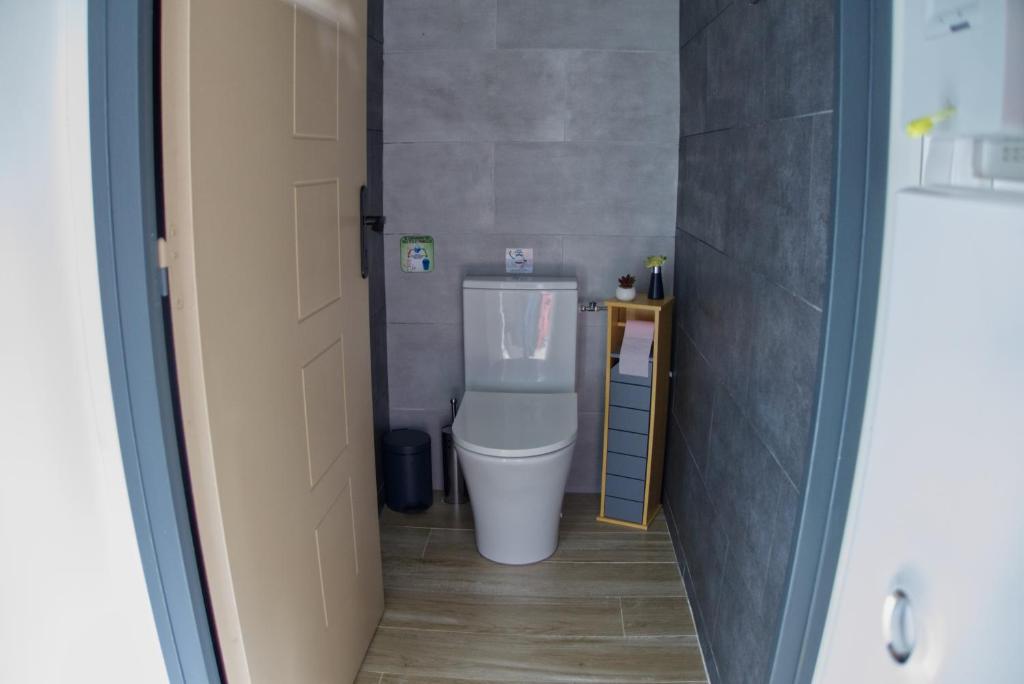 Koupelna v ubytování Ka Hema - Maison entière avec Jacuzzi et vue sur mer