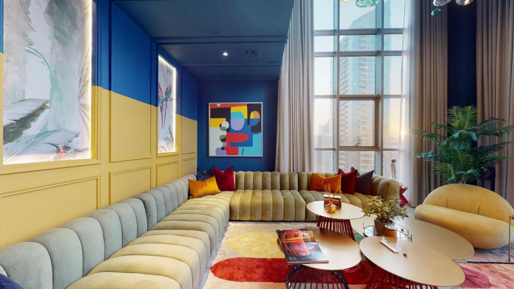 High-End Designer Penthouse Full Burj Khalifa View