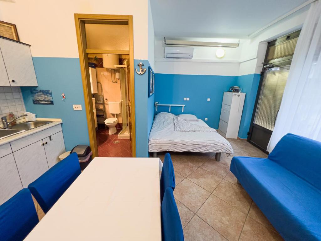 Postel nebo postele na pokoji v ubytování Apartma IVY