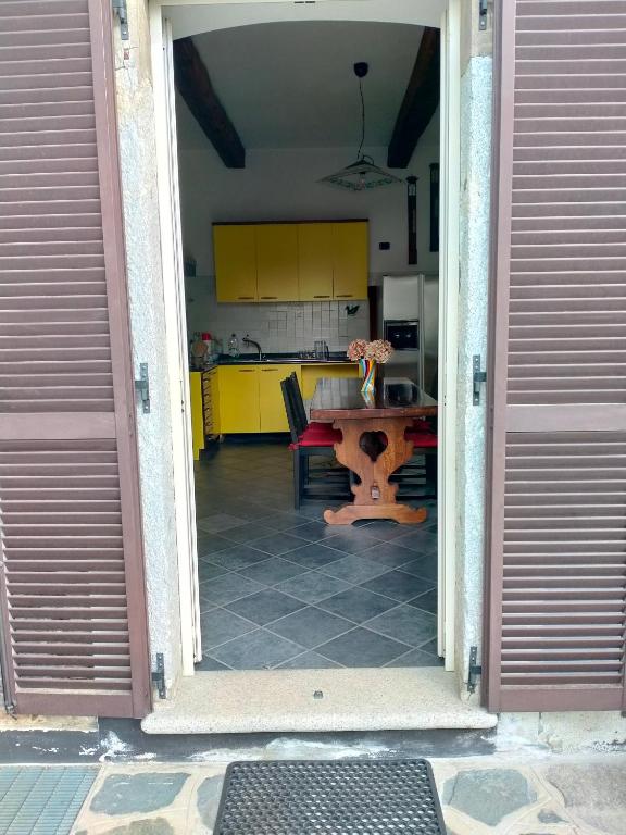 Kuchyň nebo kuchyňský kout v ubytování CASA VACANZE "LA QUIETE"