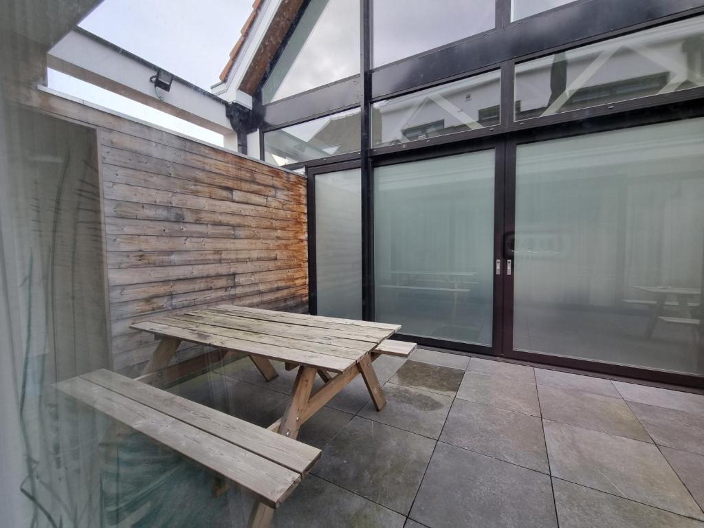 Balkón nebo terasa v ubytování BB GUESTHOUSE