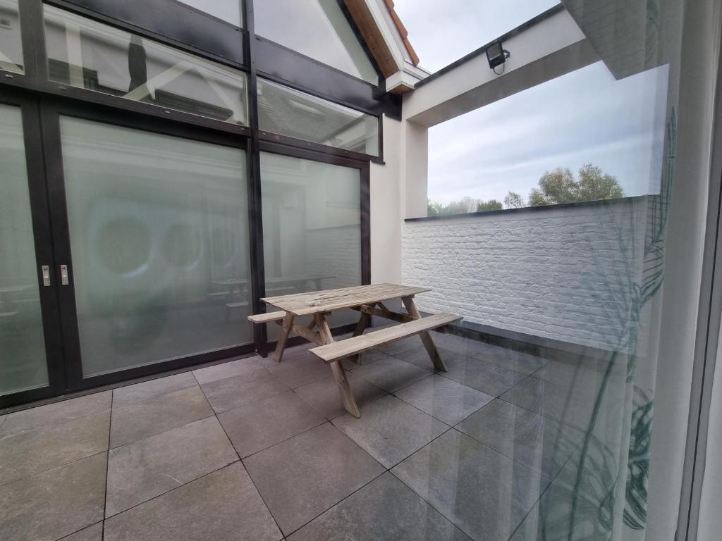 Balkón nebo terasa v ubytování BB GUESTHOUSE