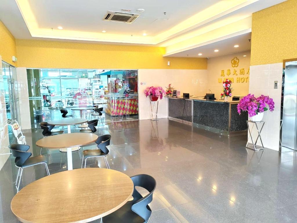 Restaurace v ubytování LI HUA HOTEL , BINTULU SENTRAL