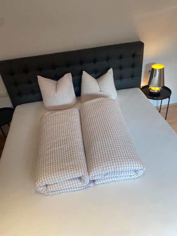 Letto o letti in una camera di Bei die Gstrein's