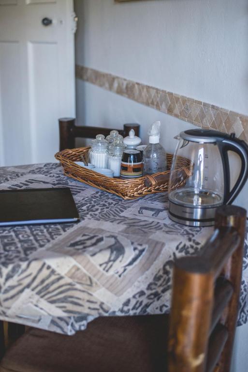 Kuchyň nebo kuchyňský kout v ubytování Thokozani Lodge