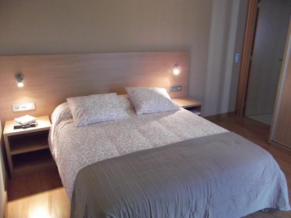 Postel nebo postele na pokoji v ubytování Hotel Mediterrani Express