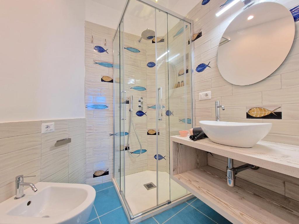 Vannituba majutusasutuses Il Cantuccio Rooms