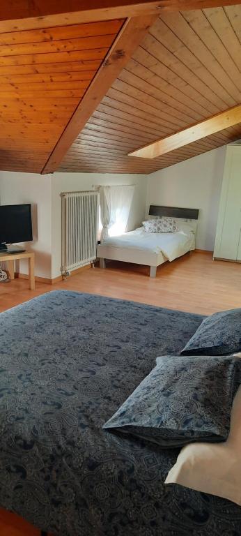 Postel nebo postele na pokoji v ubytování Casa Zen