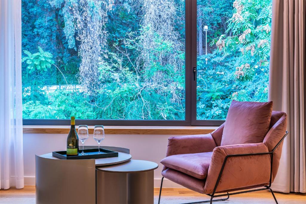 Posezení v ubytování Amario Suites Hotel