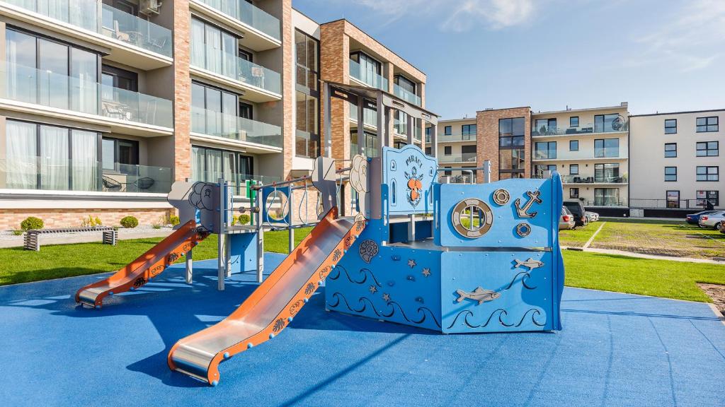 Detský kútik v ubytovaní Apartament Lux City 17 F Perłowa Przystań- Holiday City