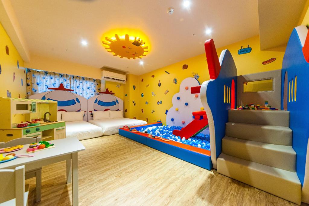 Dětský klub v ubytování 童玩樂親子旅宿Toy Fun Hotel