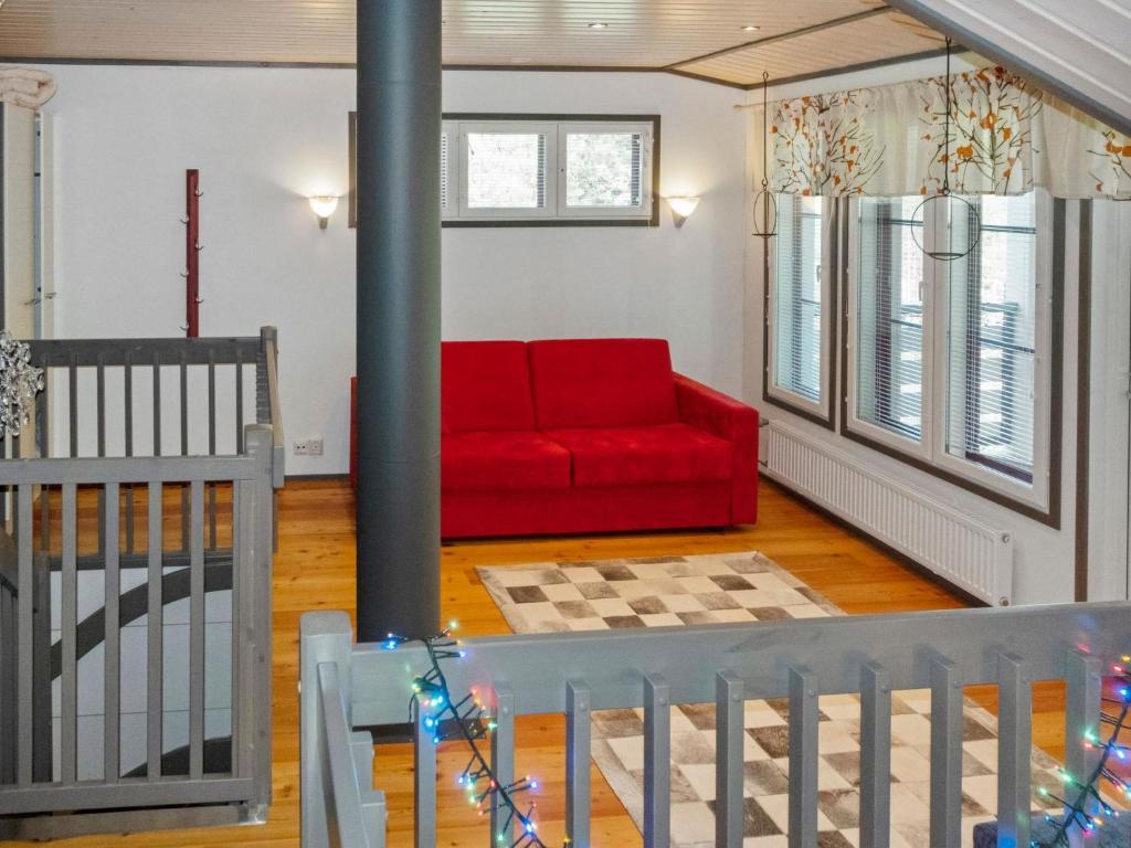 Кровать или кровати в номере Holiday Home Kelkka 2 by Interhome