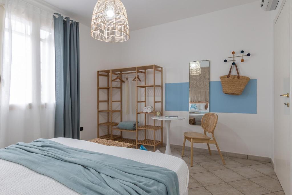 Łóżko lub łóżka w pokoju w obiekcie Villa Palma